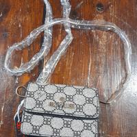 Mini borsa B.Cavalli, tracolla color oro