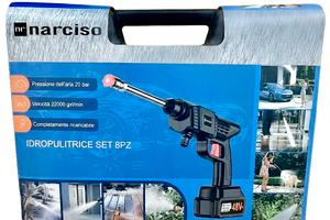 Idropulitrice batterie potente per auto moto bici