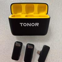 TONOR Microfono Wireless Type-C – Due Mic (TL350)