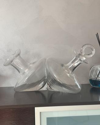 BOTTIGLIA E CARAFFA “TROTTOLA”