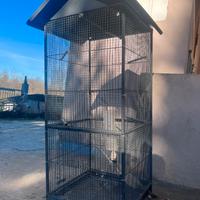 Voliera in ferro