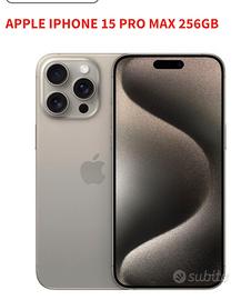 iPhone 15 Pro Max 256gb
