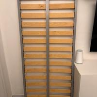 rete letto singola 80x190 con doghe