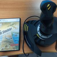 Flight simulator X PC + joystick Trustmaster