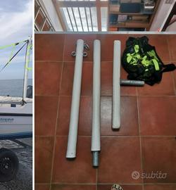 Pilone wakeboard sci nautico gonfiabili da traino