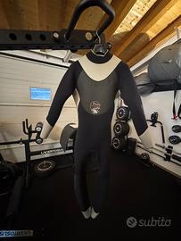 Muta subacquea sub 5mm xl + calzari sub xl 43-47