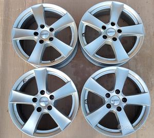 n.4 CERCHI DEZENT 18" GRIGIO METAL. 