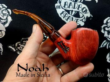 Pipa NOAH "ncugnata" made in sicilia + espositore