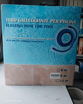 tubo galleggiante x piscina 9 mt 