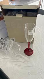 Set flute champagne colorati