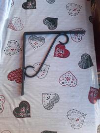 staffe reggimensola in ferro battuto