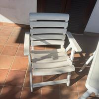 4 Sedie per esterno