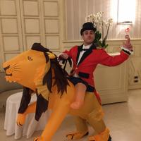 Costume gonfiabile leone