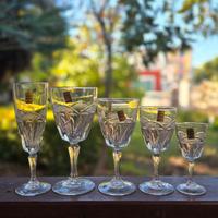 Set bicchieri cristallo Bavihütte Bleikristall