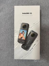 Insta360 X3 + MicroSD 128GB – Perfette condizioni