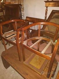 Coppia poltroncine restaurate