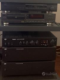 amplificatore e pre vintage