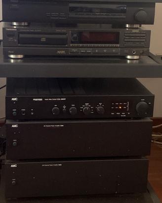 amplificatore e pre vintage