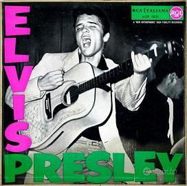 musica lp Elvis Presley 1956 italia
