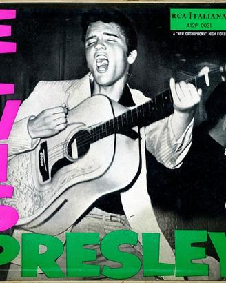 musica lp Elvis Presley 1956 italia