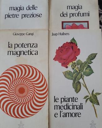 Libri su pietre, piante e profumi