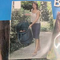 Sacco estensibile raccogli foglie giardino