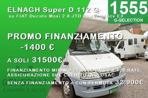 CAMPER ELNAGH DUCATO MANSARDATO 6 POSTI SEMIDINETT