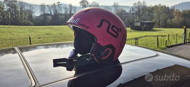 Casco da sci e maschera