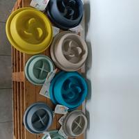 set ciotole antingozzamento