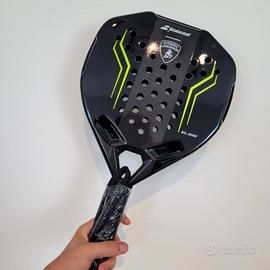 racchetta da padel nera Babolat×Lamborghini BL.002
