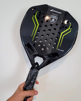 racchetta da padel nera Babolat×Lamborghini BL.002