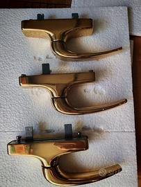 Lotto maniglie Cremonesi in ottone