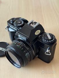 Ricoh KR-10X + Petri 50mm f/2 + Kepcor 135mm f2.8