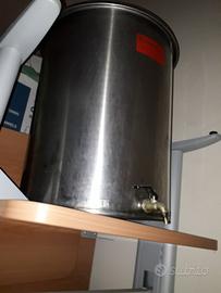 Contenitore olio d'oliva inox