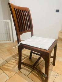 Sedie in legno massello Banak Italia