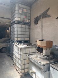 Cisterna per acqua 1000 lt su pallet