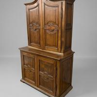 CREDENZA ARTIGIANALE IN LEGNO MASSELLO DI NOCE