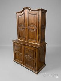 CREDENZA ARTIGIANALE IN LEGNO MASSELLO DI NOCE