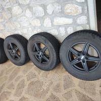 Cerchi in Lega + gomme M+S 215/70R16 KiaSportage