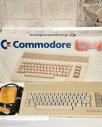 Commodore 64 originale, set completo e boxato..
