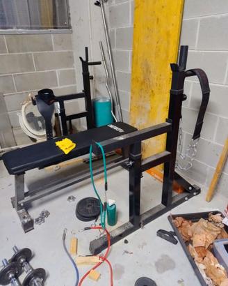 Rack palestra completamente regolabile, utilizzo s
