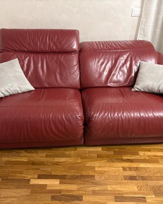 DIVANO divano e divani by natuzzi rosso bordeaux