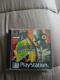 gioco playstation 1 ODDWORLD ABE'S EXODDUS 