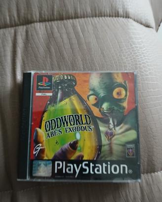 gioco playstation 1 ODDWORLD ABE'S EXODDUS 