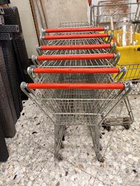Carrello spesa supermercato selfservice

