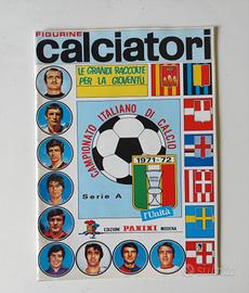 Album Calciatori Panini 1971-72 - Edizione l'Unità