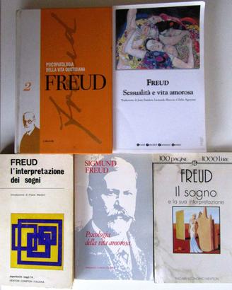 5 libri di Sigmund Freud
