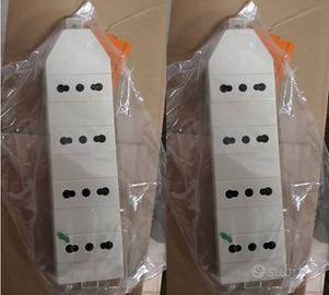 2 Multiprese a 4 posti bivalenti senza cavo NUOVE