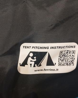 Tenda familiare 5 posti ferrino meteora 5