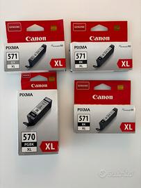 Cartucce Canon 570 bk, 571 bk, 571 gy
